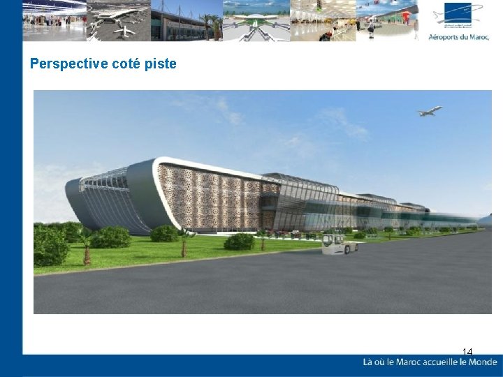 Perspective coté piste 14 