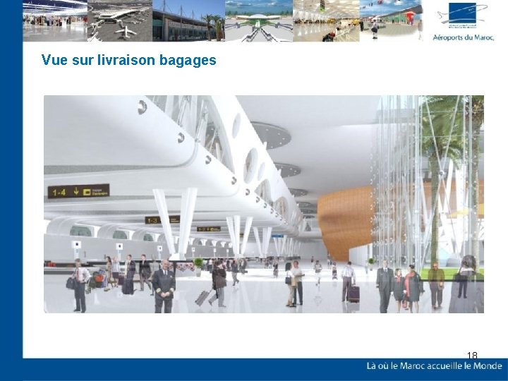 Vue sur livraison bagages 18 