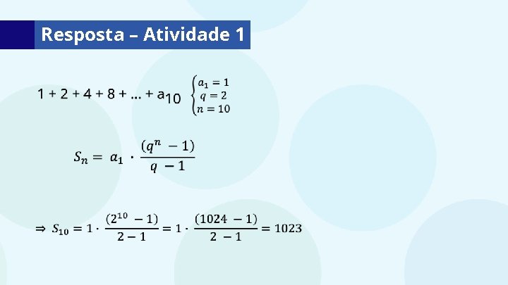 Resposta – Atividade 1 