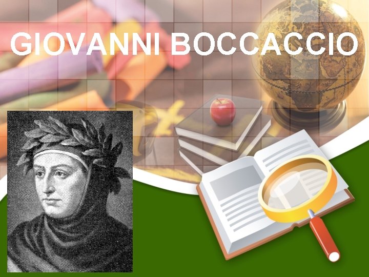 GIOVANNI BOCCACCIO 