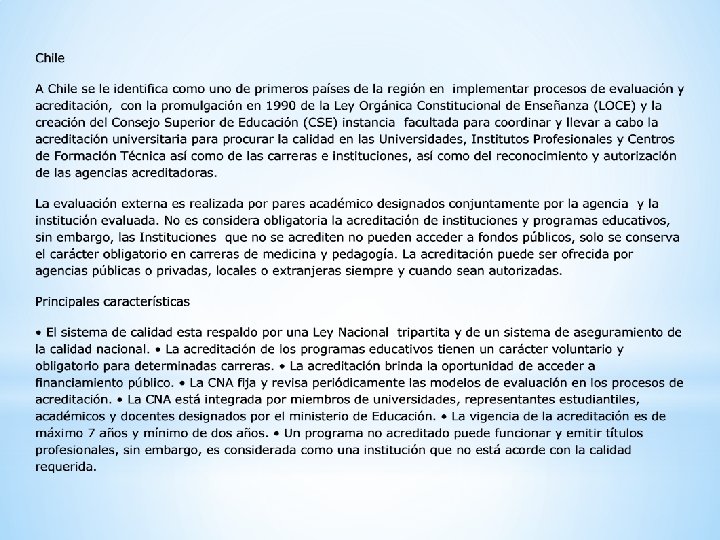 CONFERENCIA MAGISTRAL PRESENTE Y FUTURO DE LA EVALUACION