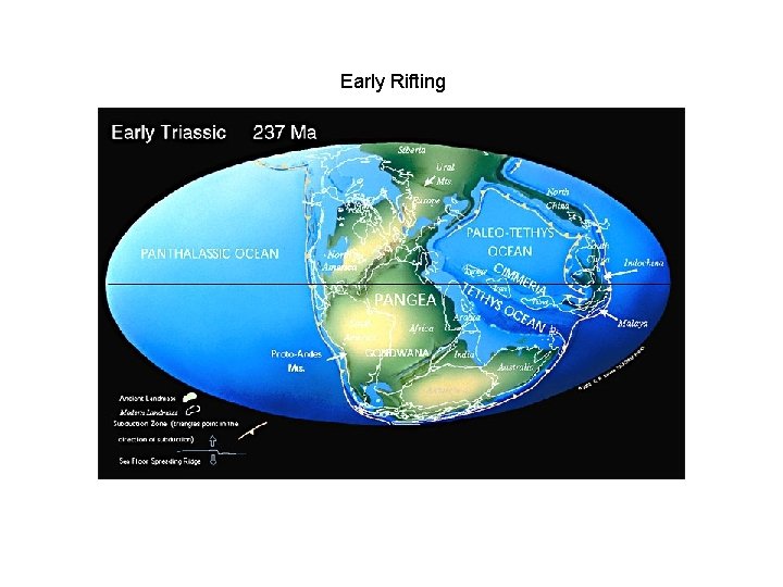 Early Rifting Early Rifting