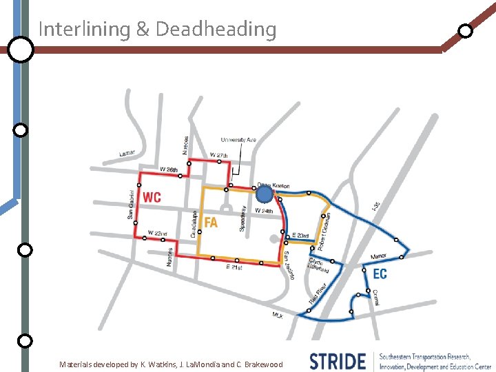 Interlining & Deadheading Materials developed by K. Watkins, J. La. Mondia and C. Brakewood