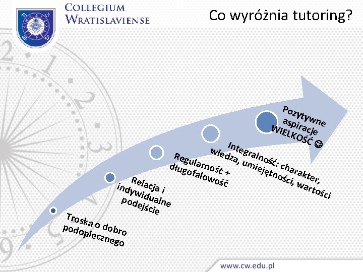 Co wyróżnia tutoring? Poz ytyw as n WIE piracje e LKO ŚĆ wie Integra