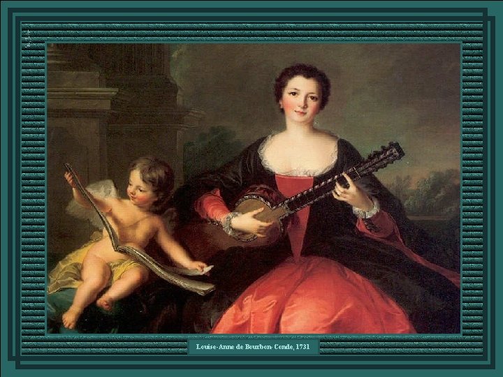 Louise-Anne de Bourbon-Conde, 1731 