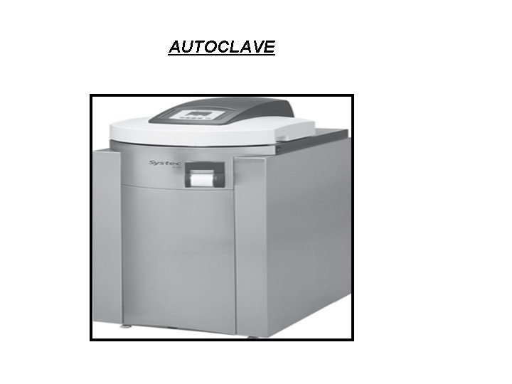 AUTOCLAVE 