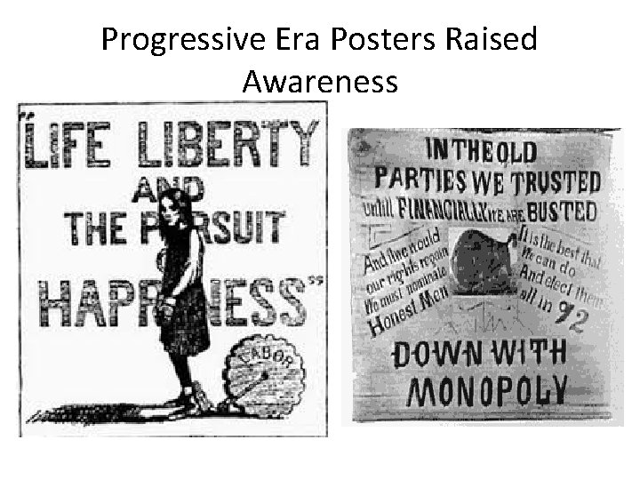 Progressive Era Posters Raised Awareness 