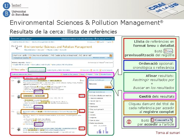 Environmental Sciences & Pollution Management® Resultats de la cerca: llista de referències Llista de