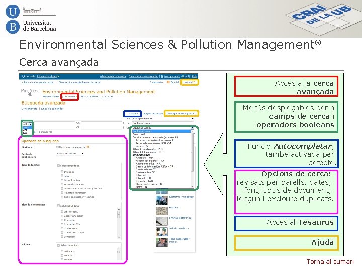 Environmental Sciences & Pollution Management® Cerca avançada Accés a la cerca avançada Menús desplegables