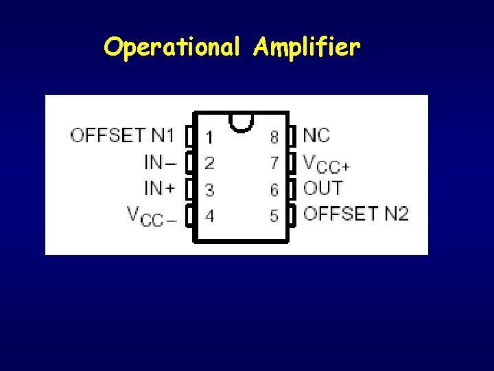 Operational Amplifier 