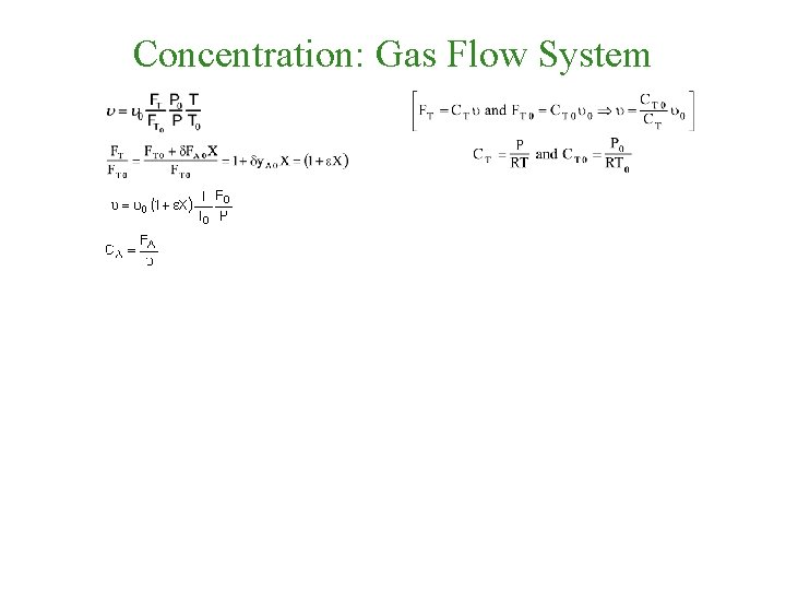 Concentration: Gas Flow System 