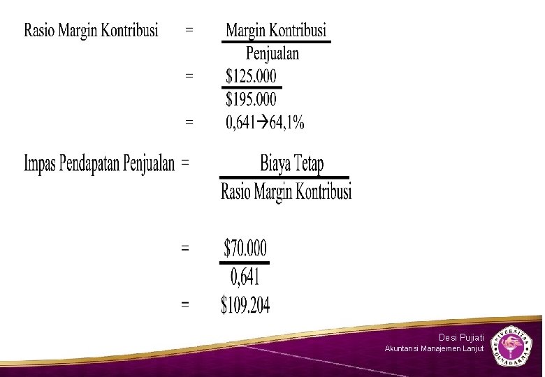 Desi Pujiati Akuntansi Manajemen Lanjut 