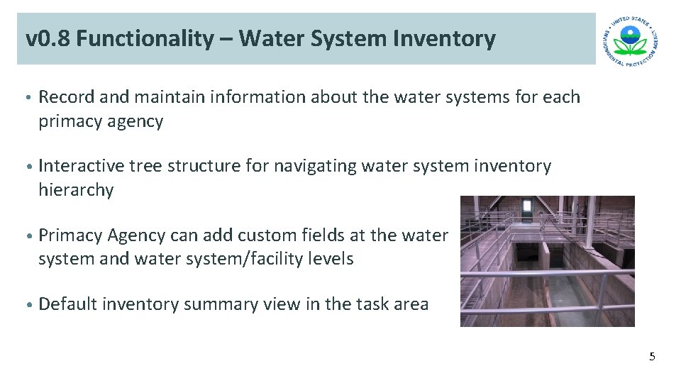 SDWIS Prime Overview for State Drinking Water Administrators