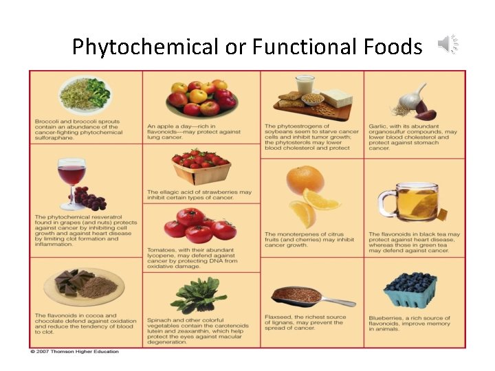 Phytochemical or Functional Foods 