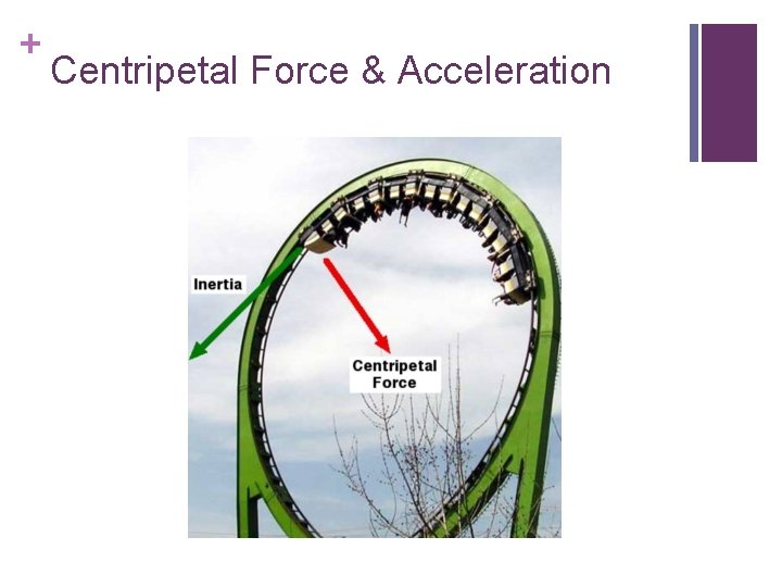 + Centripetal Force & Acceleration 