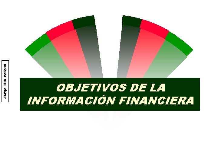 Jorge Tua Pereda OBJETIVOS DE LA INFORMACIÓN FINANCIERA 