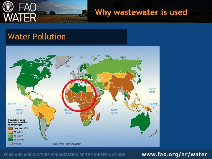 Why wastewater is used Water Pollution 