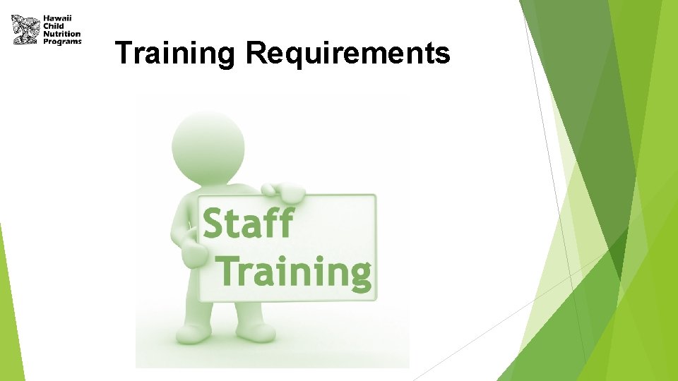 Training Requirements 