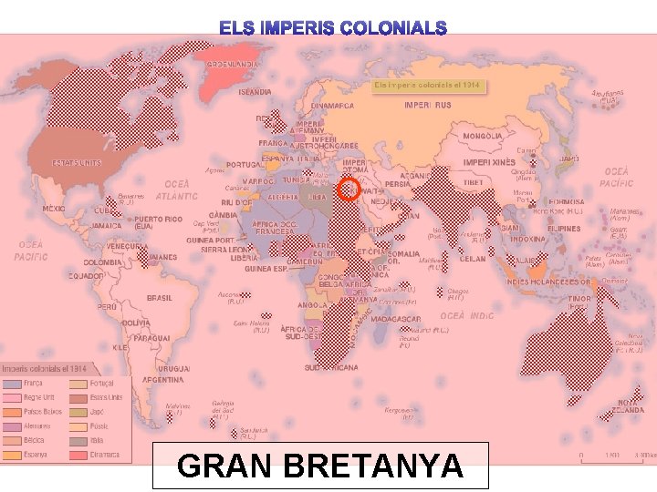 ELS IMPERIS COLONIALS GRAN BRETANYA 