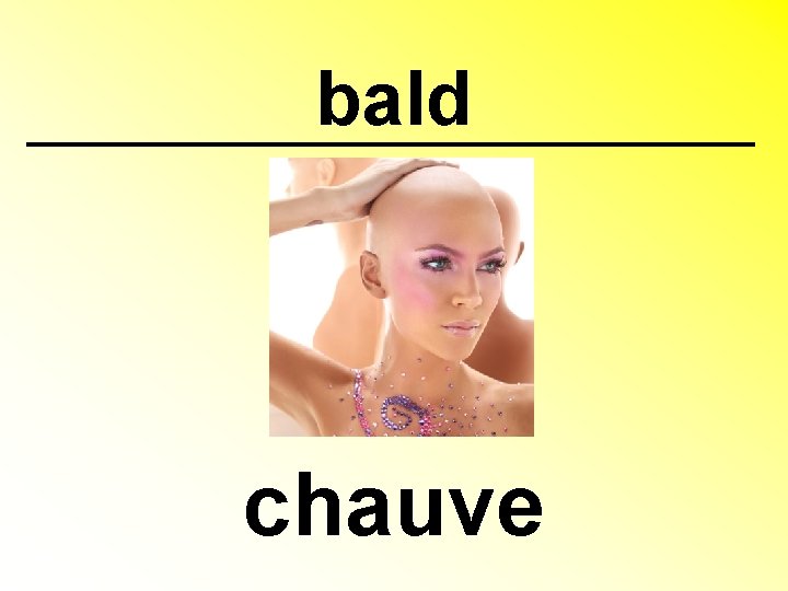 bald chauve 