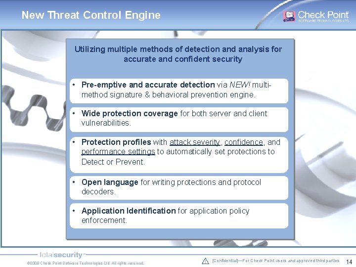 New Threat Control Engine Utilizing multiple methods of detection and analysis for accurate and New Threat Control Engine Utilizing multiple methods of detection and analysis for accurate and
