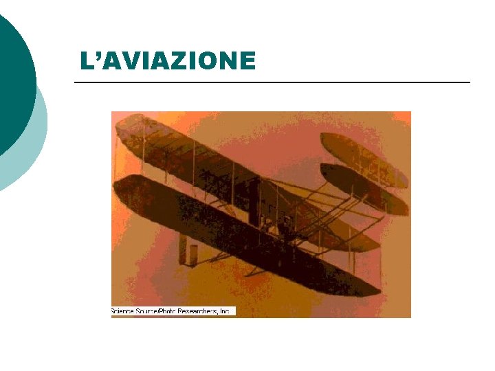 L’AVIAZIONE 