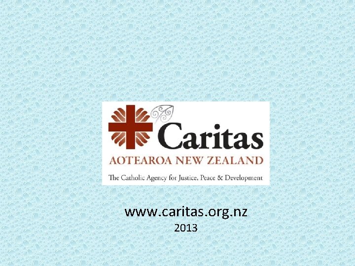 www. caritas. org. nz 2013 