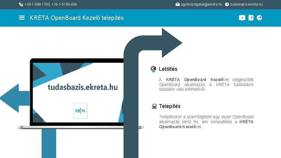 +36 -1 -999 -1700; +36 -1 -5100 -494 ugyfelszolgalat@ekreta. hu tudasbazis. ekreta. hu KRÉTA +36 -1 -999 -1700; +36 -1 -5100 -494 ugyfelszolgalat@ekreta. hu tudasbazis. ekreta. hu KRÉTA