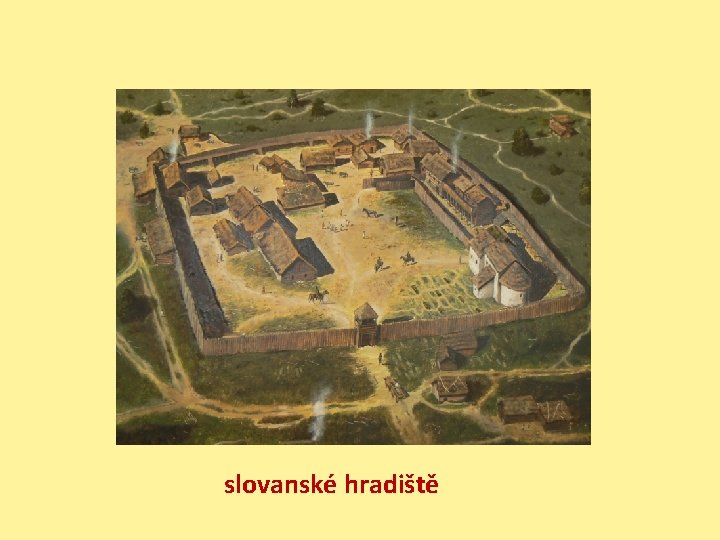 slovanské hradiště 