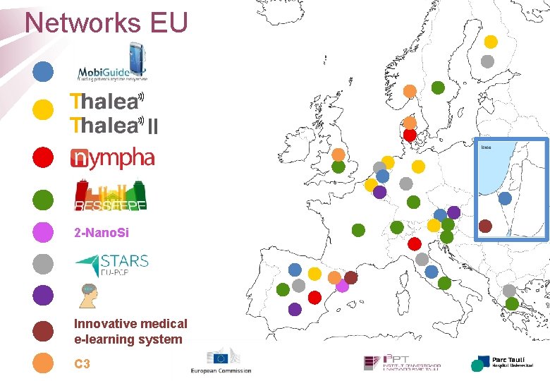 Networks EU II 2 -Nano. Si Innovative medical e-learning system C 3 