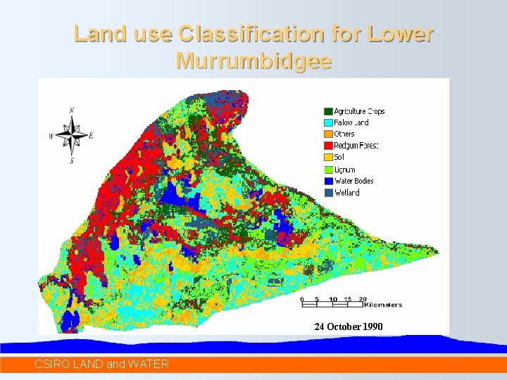 Land use Classification for Lower Murrumbidgee 24 October 1990 CSIRO LAND and WATER 