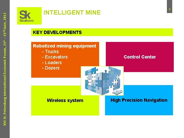 XVI St. Petersburg International Economic Forum, 21 st – 23 rd June, 2012 3