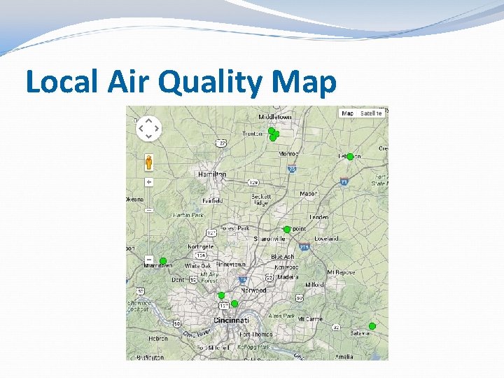 Local Air Quality Map 