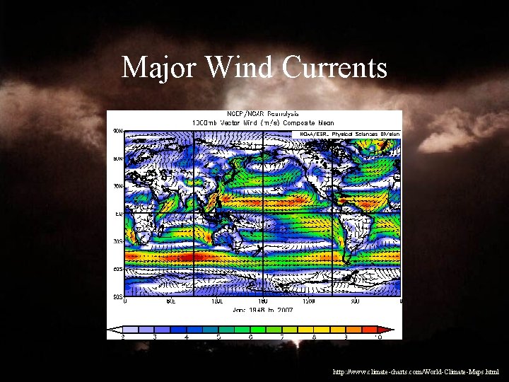 Major Wind Currents http: //www. climate-charts. com/World-Climate-Maps. html 