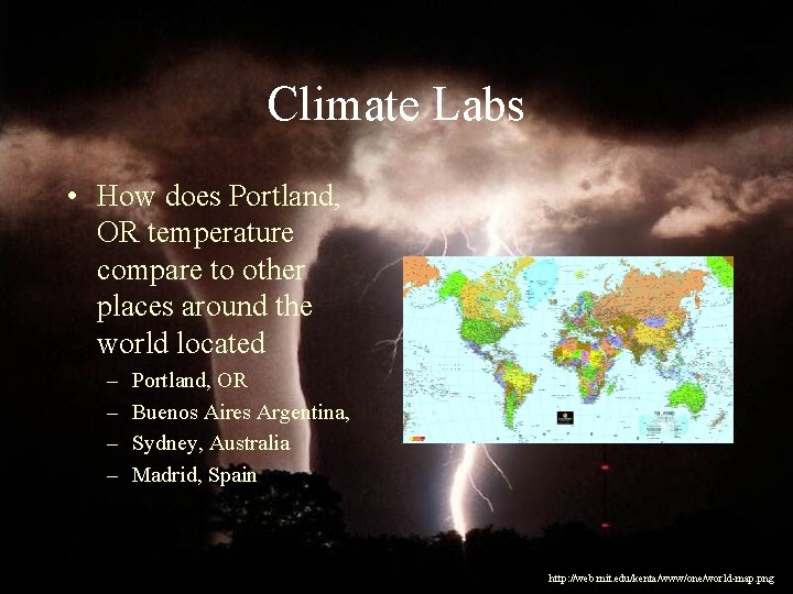 Climate Labs • How does Portland, OR temperature compare to other places around the