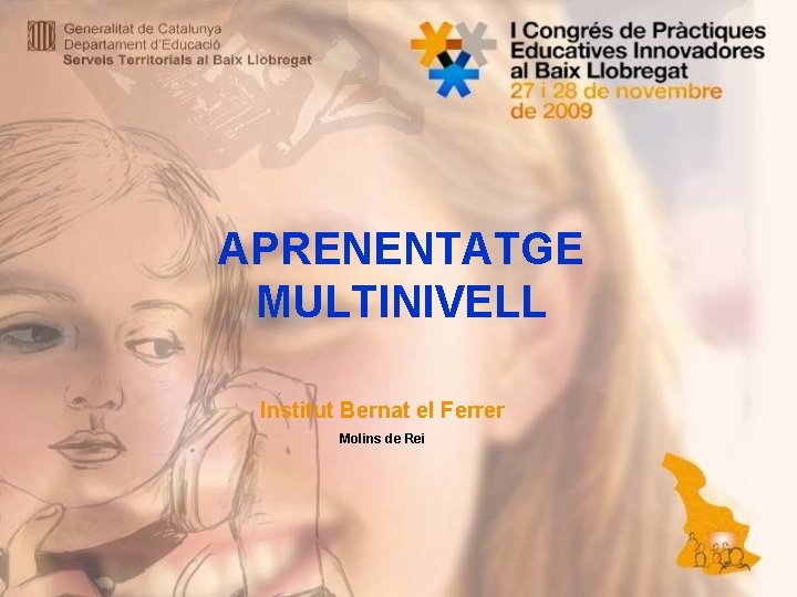 APRENENTATGE MULTINIVELL Institut Bernat el Ferrer Molins de Rei 