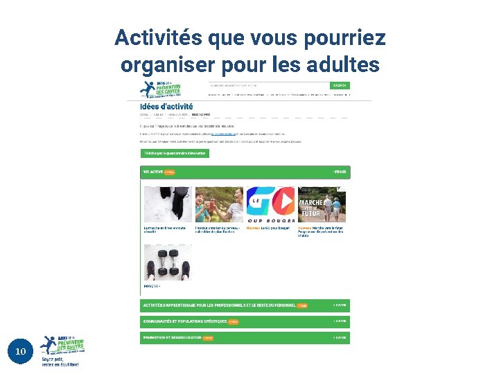 Activités que vous pourriez organiser pour les adultes 10 