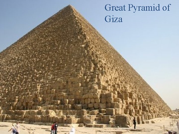 Great Pyramid of Giza 