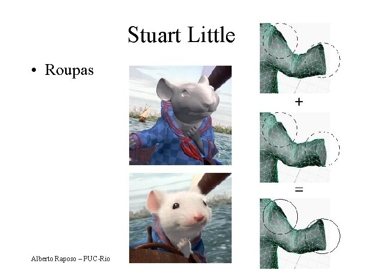 Stuart Little • Roupas Alberto Raposo – PUC-Rio 