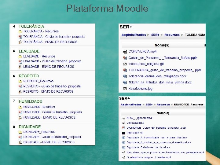 Plataforma Moodle 