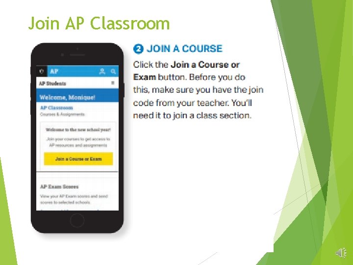 Join AP Classroom Join AP Classroom