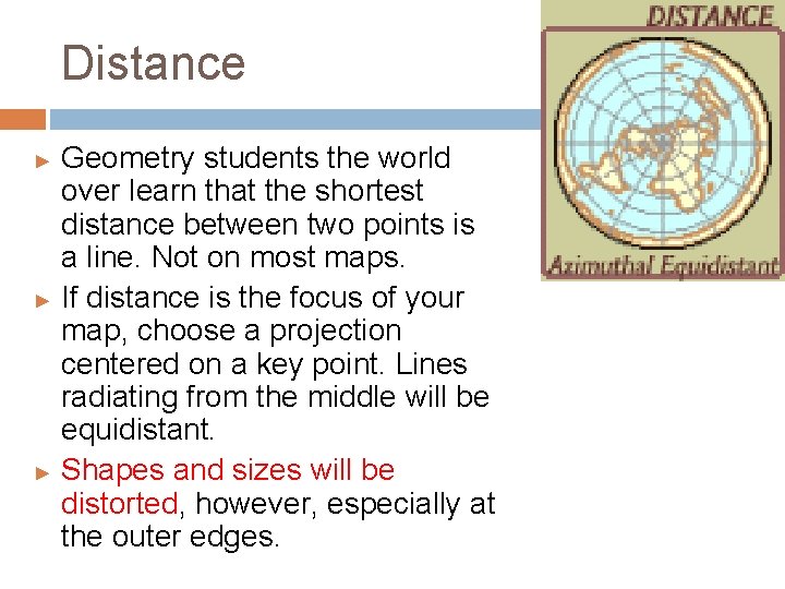 Distance Geometry students the world over learn that the shortest distance between two points