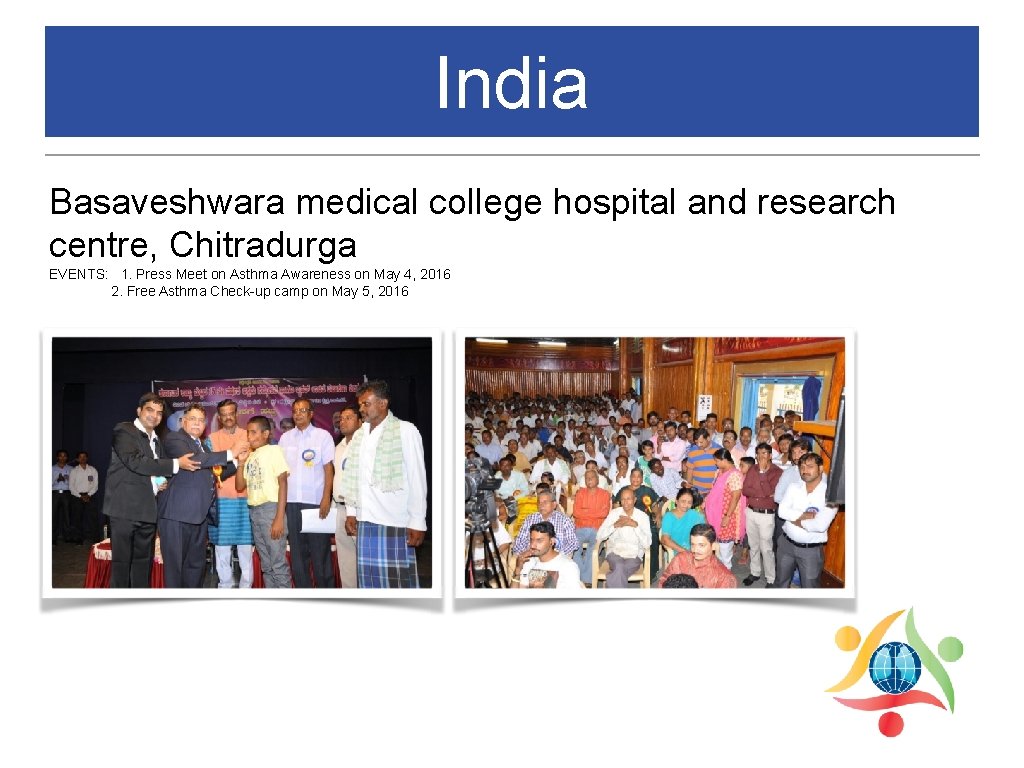 India Basaveshwara medical college hospital and research centre, Chitradurga EVENTS: 1. Press Meet on