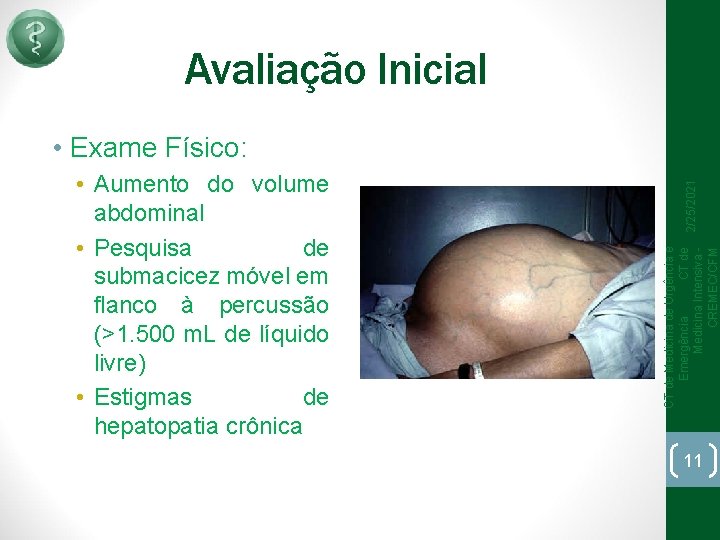 Avaliação Inicial CT de Medicina de Urgência e Emergência CT de Medicina Intensiva CREMEC/CFM