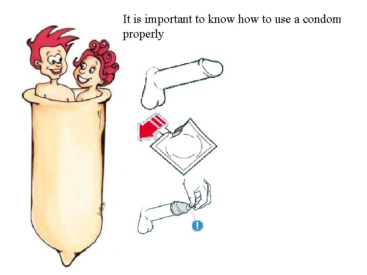 It is important to know how to use a condom properly 