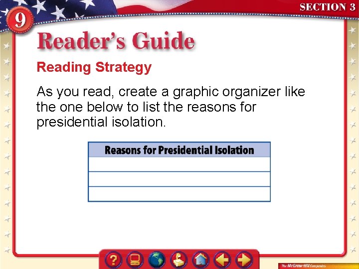 Reading Strategy As you read, create a graphic organizer like the one below to