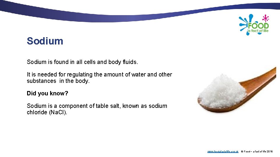 Sodium is found in all cells and body fluids. It is needed for regulating
