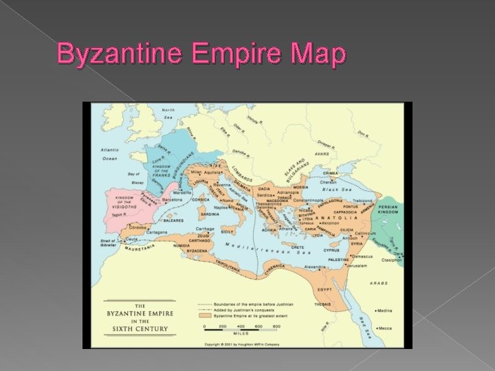 Byzantine Empire Map 