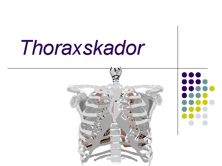 Thoraxskador 