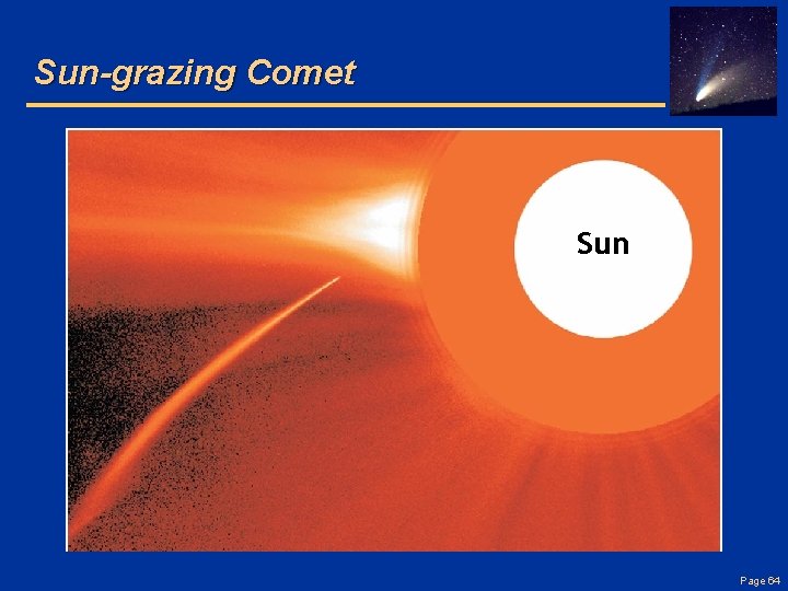 Sun-grazing Comet Sun Page 64 
